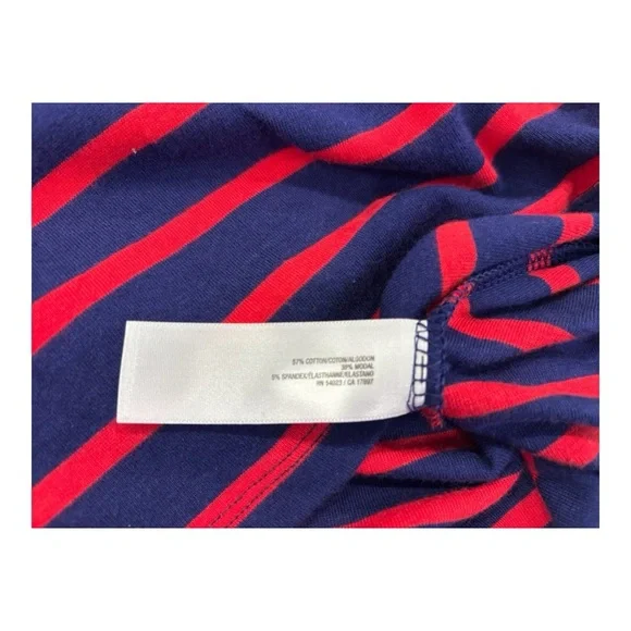 Old Navy Blue and Red Striped Dress - Picture 7 of 9